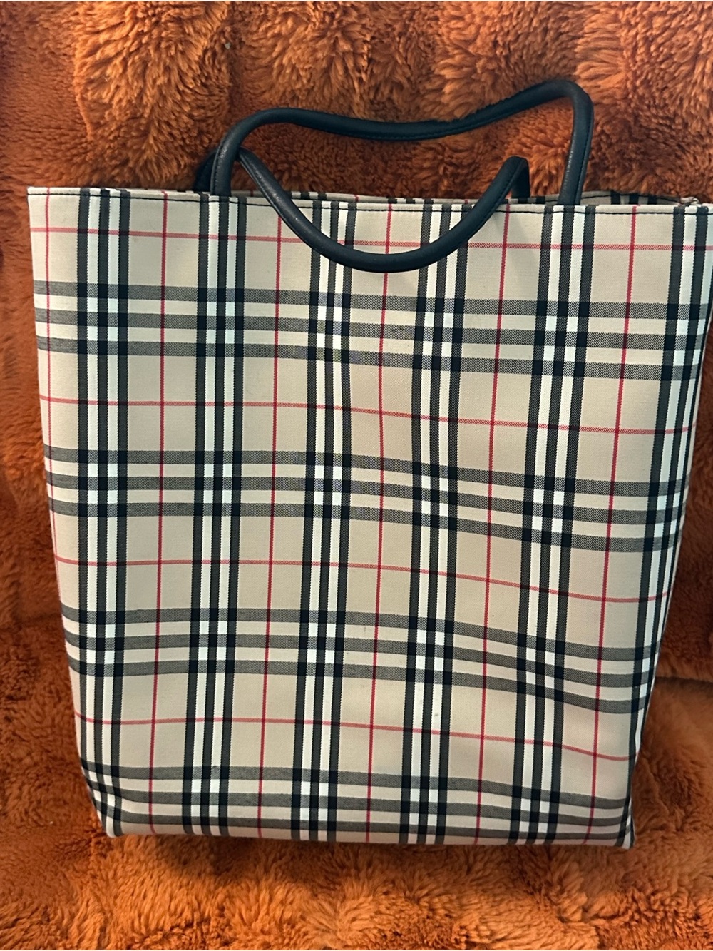 Burberry Classic Check Tote Bag